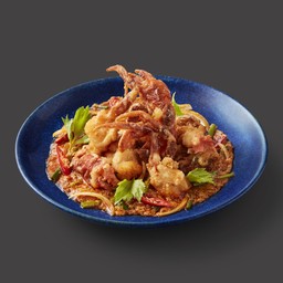 ปูนิ่มผัดผงกะหรี่