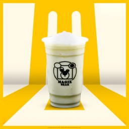 หมีปั่น นมสด