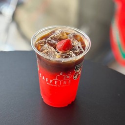 อเมริกาโน่สตรอเบอร์รี่โทนิค