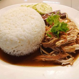 ข้าวไก่ฉีก