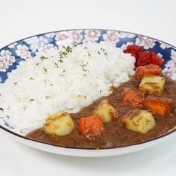 ข้าวแกงกะหรี่ผักสไตล์ญี่ปุ่น