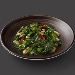 คะน้าฮ่องกงน้ำมันหอย