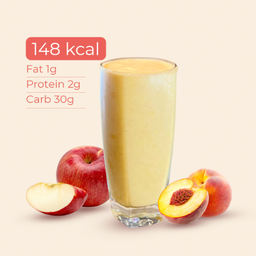 แอปเปิ้ลพีชสมูทตี้ The apple of my eye