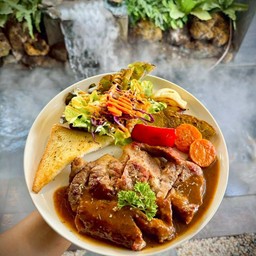 สเต็กหมู(สันคอ)