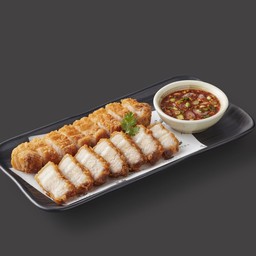 หมูสามชั้นทอดน้ำปลา