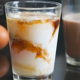 ไข่ลวก 2 ลูก=1ถ้วย