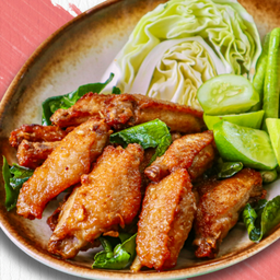 ปีกไก่ทอดสมุนไพร