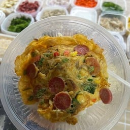 ข้าวไข่เจียวบุฟเฟ่ต์(ร้านไข่ลาว) ตลาดศรีภู ไนท์มาร์เก็ต