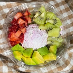 กรีกโยเกิร์ต อาซาอิ เบอร์รี่ มาร์เบิ้ล Size L