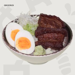 ข้าวหน้าหมูสามช้ินตุ๋น Kakuni