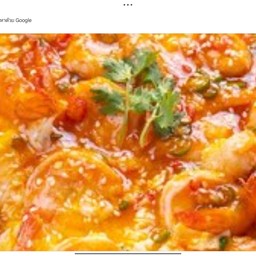 ไข่คั่วน้ำจิ้มสุกี้ราดข้าว