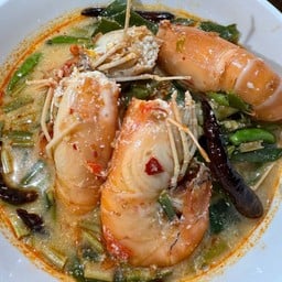 เป็นหนึ่งกุ้งเผาน้ำจิ้มซีฟู้ดซู้ดปาก