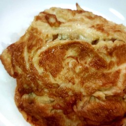 ข้าวไข่เจียว (ไม่ใส่เครื่อง)