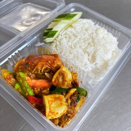 ข้าวเครื่องแกงใต้(ทะเล)