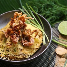 ผัดไทยปูนิ่มทอด