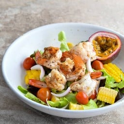 สลัดกุ้งย่าง