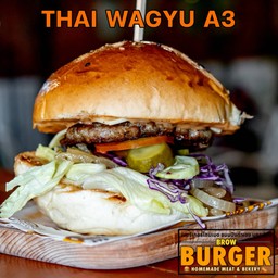 Burger [Thai Beef Wagyu : ไทยวากิว] Original