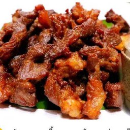 เนื้อแดดเดียวทอด