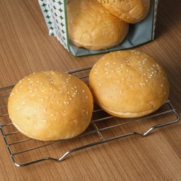 ขนมปังเบอร์เกอร์ 4 ชิ้น