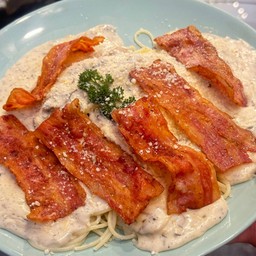 สปาเก็ตตี้คาโบนาร่าเบค่อน