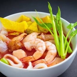 ก๋วยเตี๋ยวต้มยำโบราณ Q เซเว่นบางแก้ว