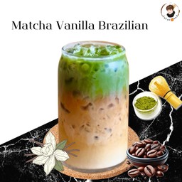 Matcha Vanilla Brazilian 🇯🇵🍵🇧🇷  มัทฉะวนิลลากาแฟบราซิล