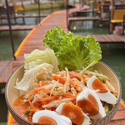 ตำไทยไข่เค็ม