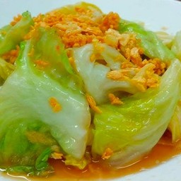 กะหล่ำผัดน้ำปลา