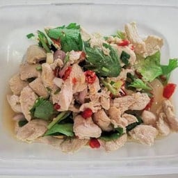 ข้าว+ยำอกไก่