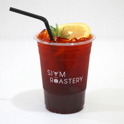 ชาดำ น้ำผึ้งมะนาว เย็น