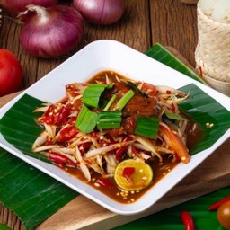 ตำหอยดอง  (ไม่ปลาร้า)