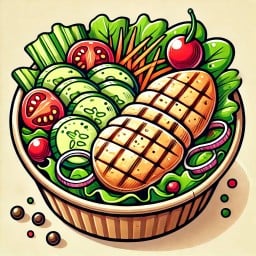 Salad&Fruit by katang