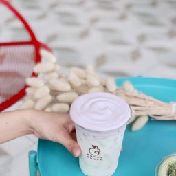 นมสด วิปเผือกไต้หวัน