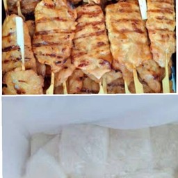 ชุดเซตใหญ่หมูปิ้งโบราณไม้ใหญ่ 10 ไม้ ข้าวเหนียว2ห่อ