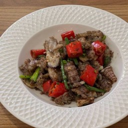 หมาล่ากั้ง กับข้าว