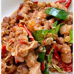 หมูผัดกะปิ