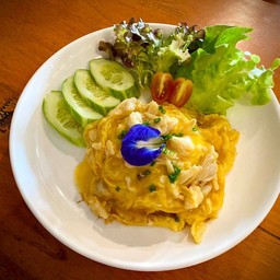 ข้าวไข่ข้นปู