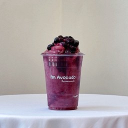 บลูเบอรี่ปั่น (ไม่ใส่นม)