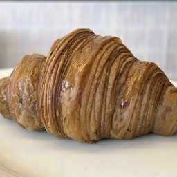 Rustic truffle croissant
