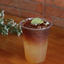Iced Honey Lemon Americano