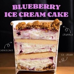 Blue Velvet Cheesecake Sundae (500ml) (20g Protein)