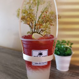 ชากุหลาบ น้ำผึ้งมะนาว