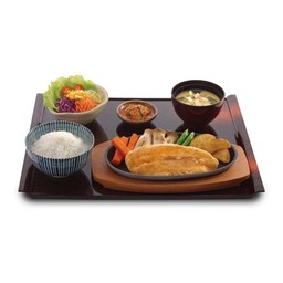 Grilled Pangasius Dory Teriyaki Sauce Set