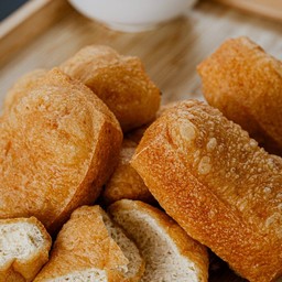 SET เต้าหู้ทอดขาวนุ่มฟูแท้ 100% ต้นตำหรับวังหลัง