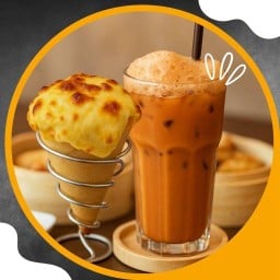 🍕🍟พิซซ่าโคน ครัวน้องกราฟฟิก ถนนคูเมืองซอย1👶⭐️ แม่สาย