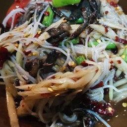 ตำซั่วปูปลาร้า