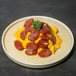 ข้าวไข่ข้นกุนเชียง