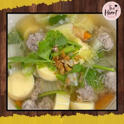 ต้มจืดเต้าหู้หมูสับ