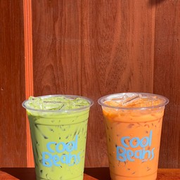 [เซตสุดฮิต] THAI TEA - ชาไทย + GREEN TEA - ชาเขียว