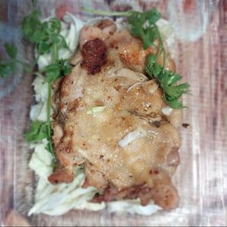 ไก่ย่างคลุกฝุ่น